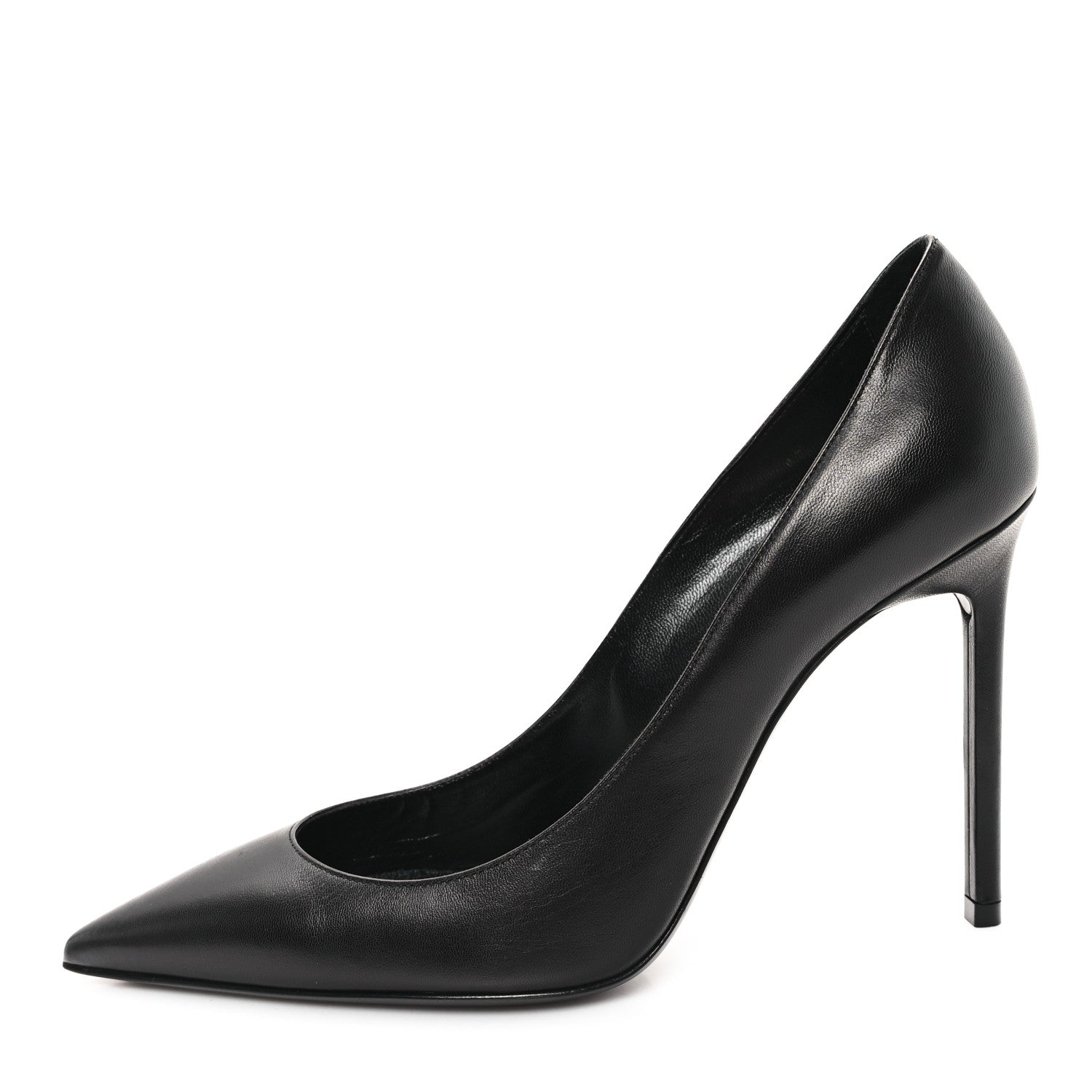 Saint Laurent Calfskin Zoe 105 Pumps 38.5 Black 1 of 10