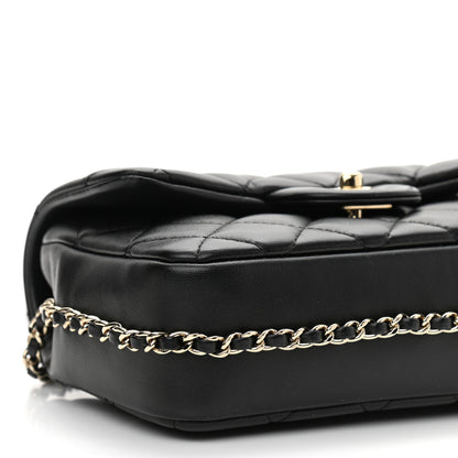 Chanel Lambskin Quilted Small My Precious Flap Black 8 of 9