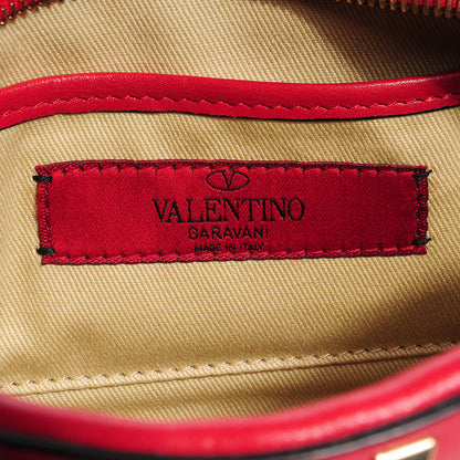 Valentino Garavani Calfskin Rockstud Camera Crossbody Bag Red 6 of 7