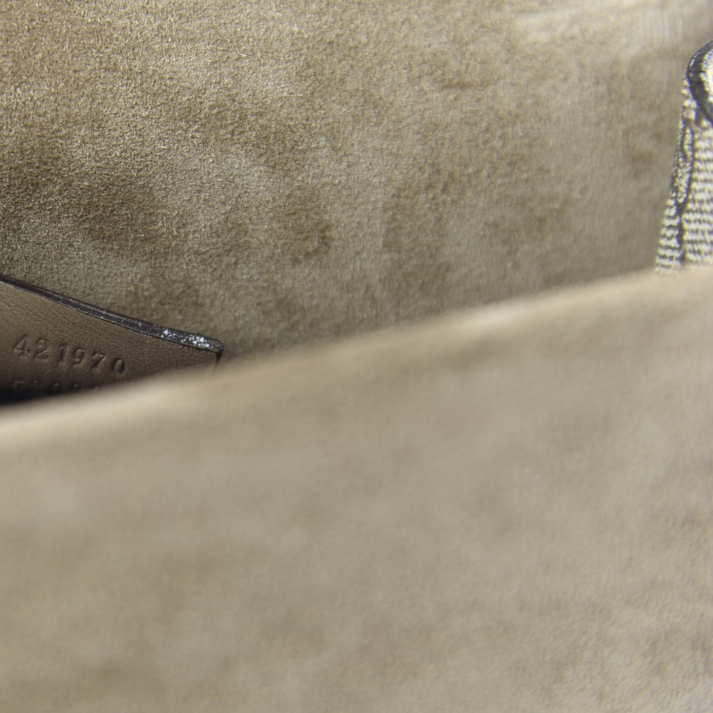 GG Supreme Monogram Mini Dionysus Shoulder Bag Taupe