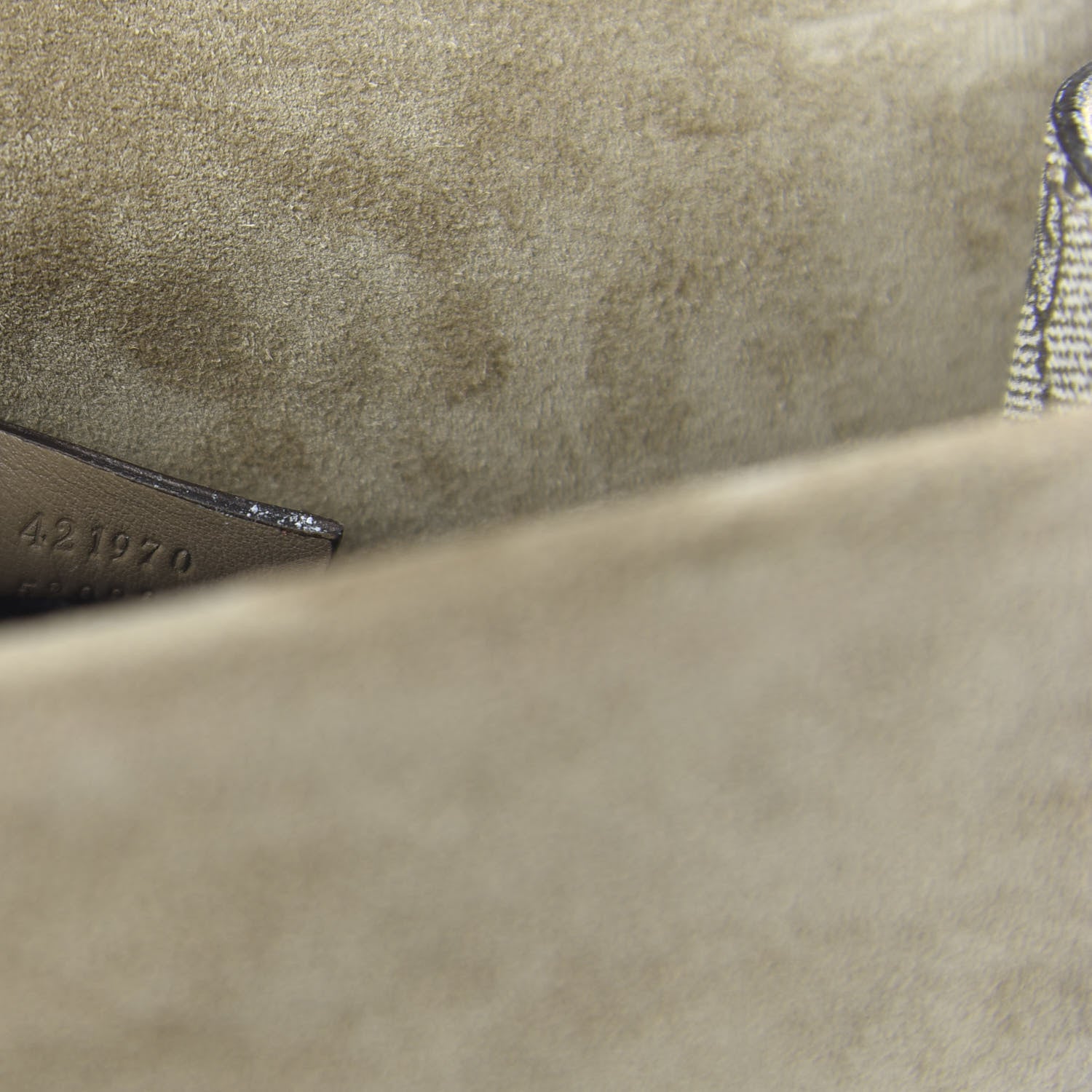 Gucci GG Supreme Monogram Mini Dionysus Shoulder Bag Taupe 9 of 10