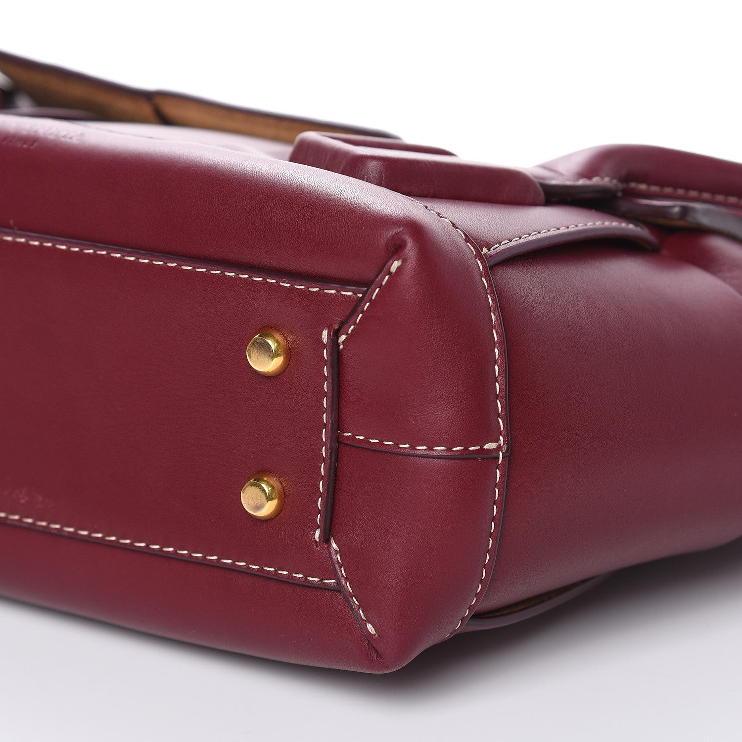 Bottega Veneta French Calfskin Maxi Intrecciato Arco 33 Bordeaux 10 of 14