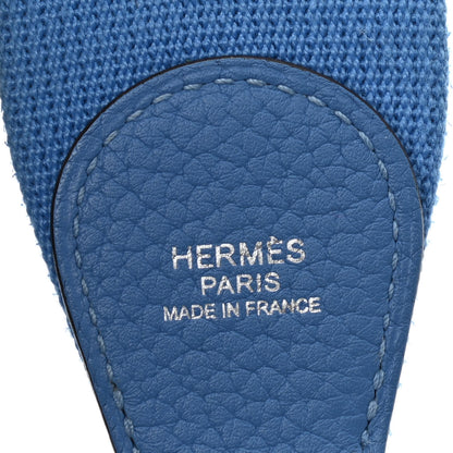 Hermes Taurillon Clemence Evelyne III PM Bleu Paradis 6 of 12