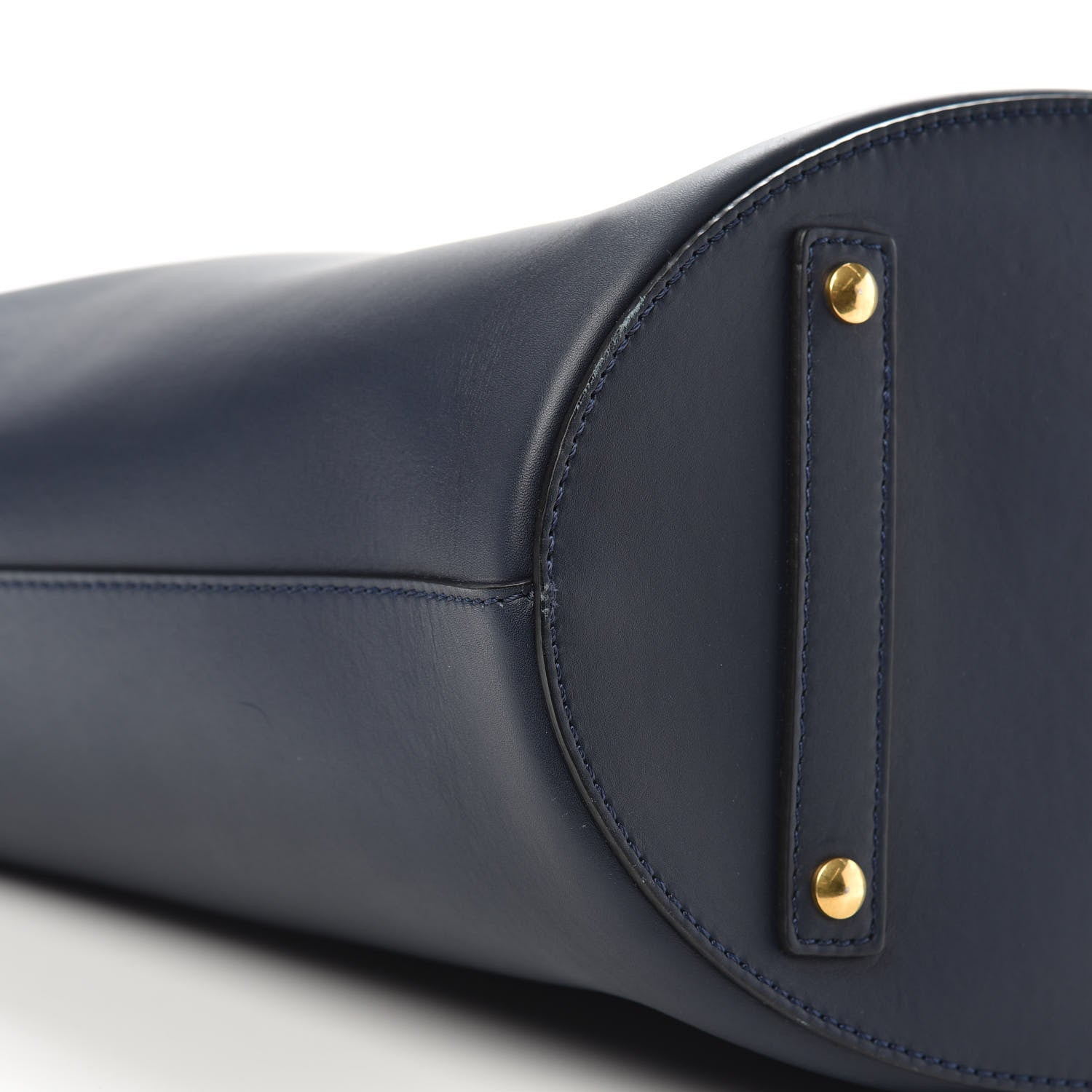 Burberry Supple Calfskin Medium Bucket Mid Indigo 8 of 15
