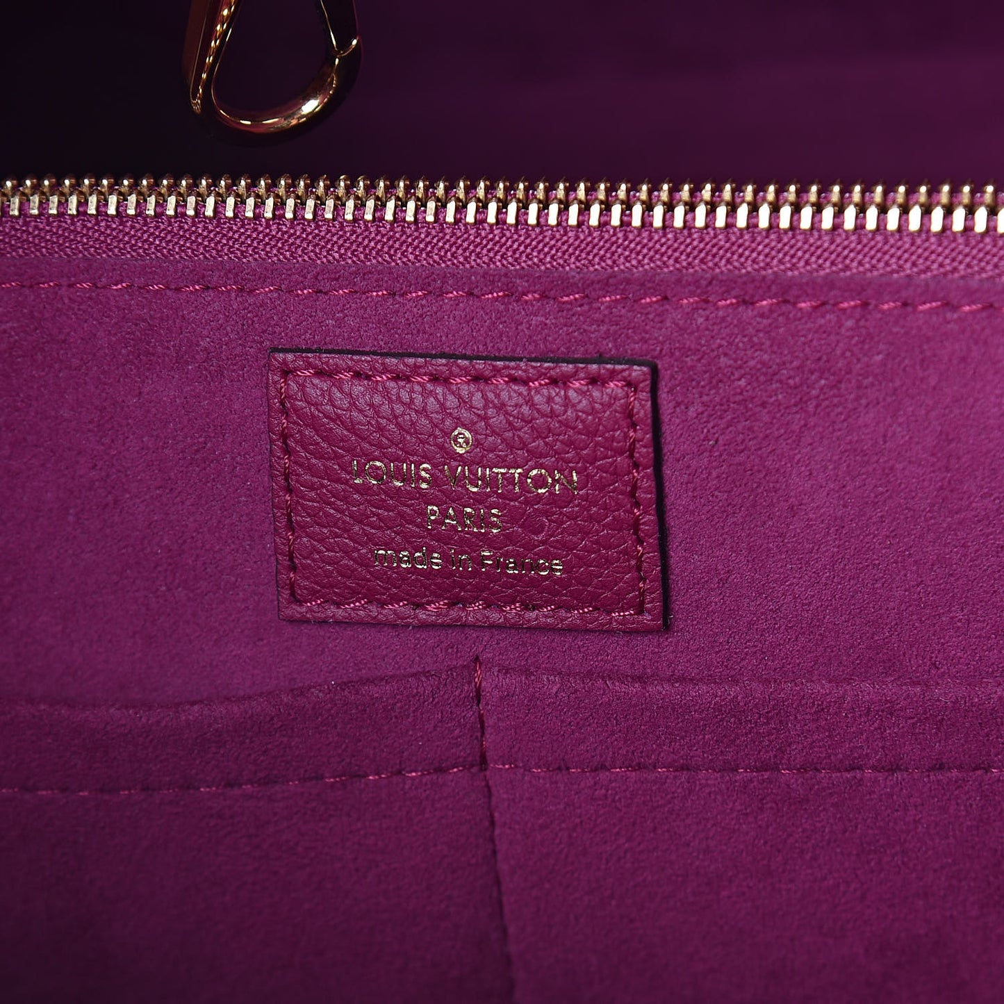 Calfskin Monogram Kimono Tote Grape