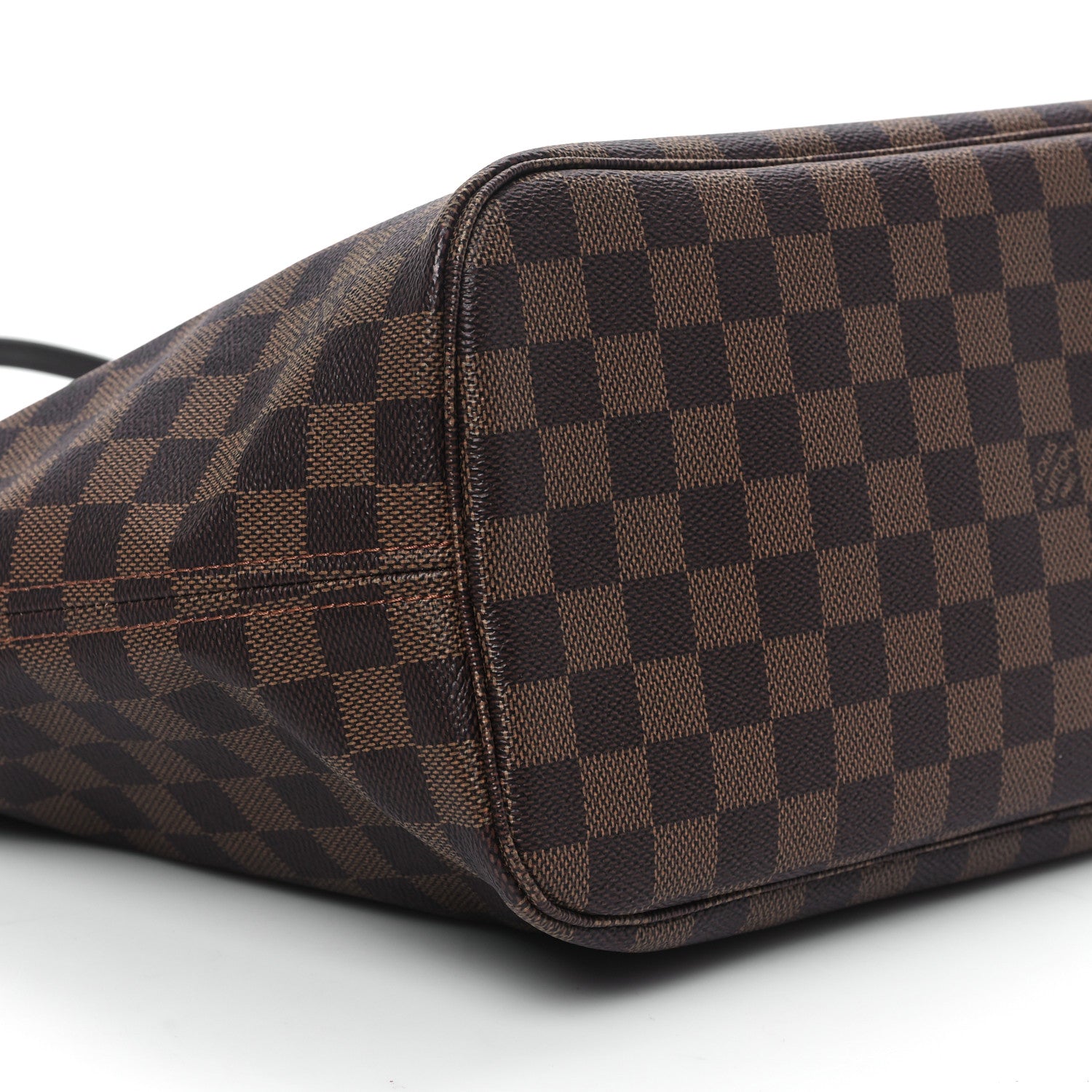 Louis Vuitton Damier Ebene Neo Neverfull MM Rose Ballerine 10 of 13