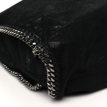 Stella McCartney Metallic Shaggy Deer Falabella Tote Black 9 of 10
