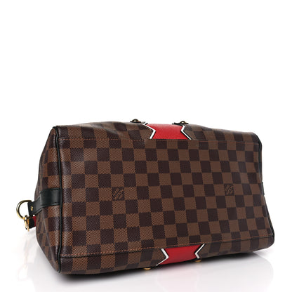 Louis Vuitton LOUIS VUITTON Damier Ebene Karakoram Speedy Bandouliere 30 4 of 8