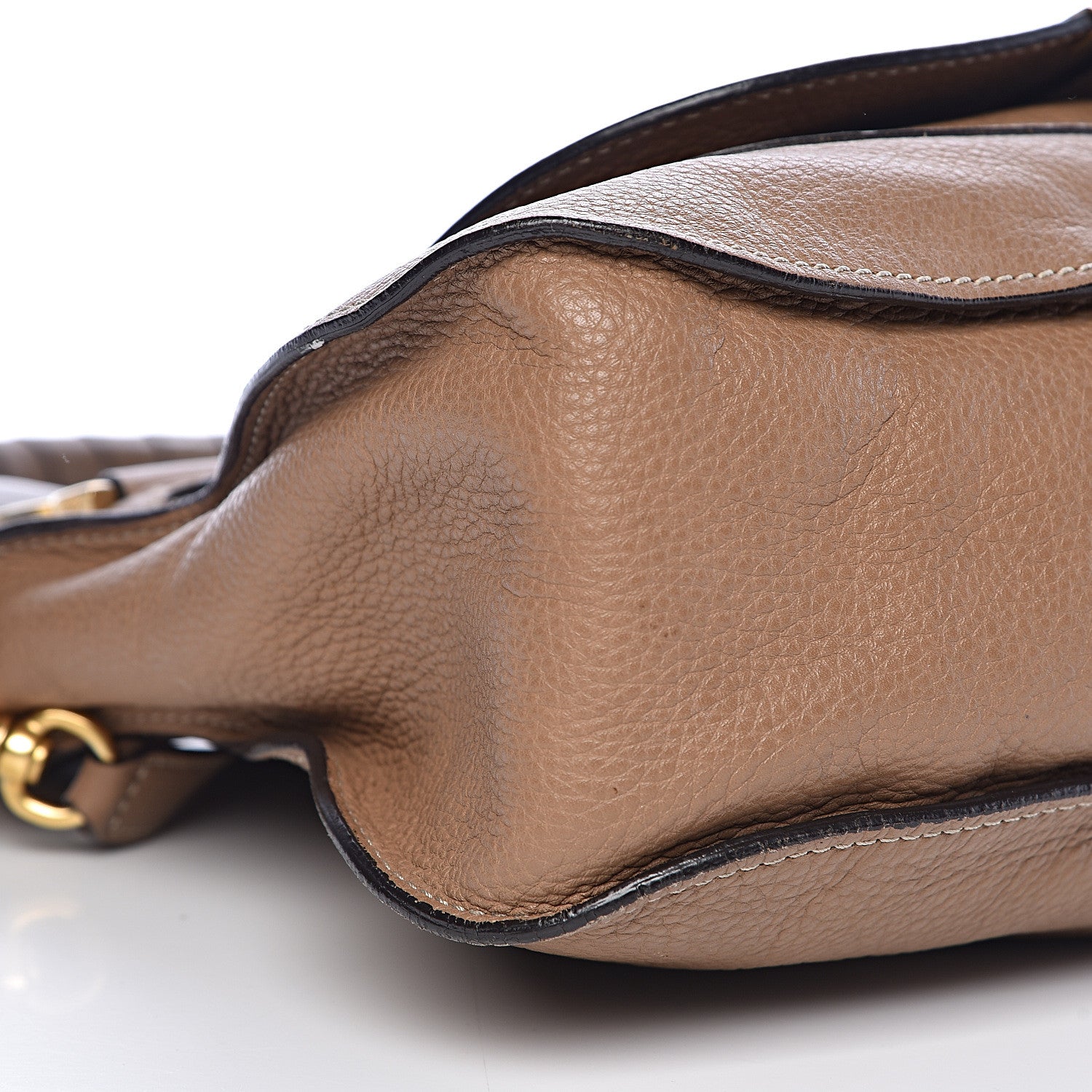 Chloe Calfskin Small Marcie Satchel Nut 9 of 23