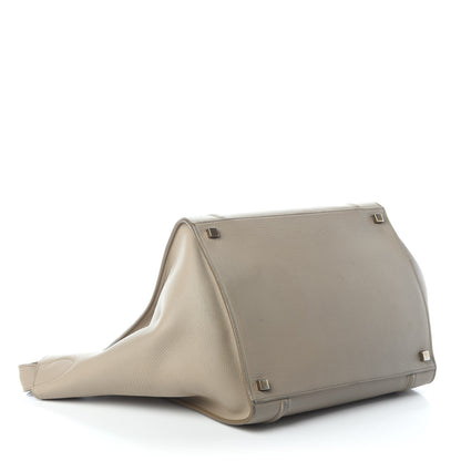 Celine Supple Calfskin Medium Phantom Luggage Beige 4 of 9