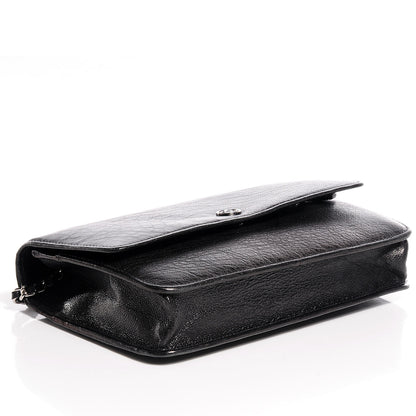 Chanel Goatskin Wallet on Chain WOC Black 4 of 9