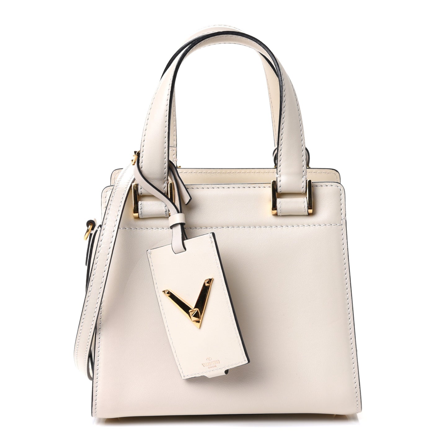 Nappa Tote Bag White