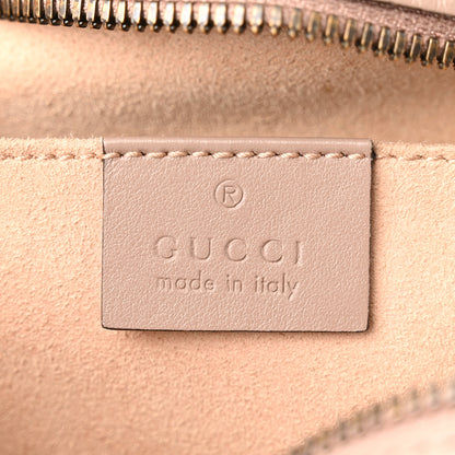 Gucci Calfskin Matelasse Small GG Marmont Chain Shoulder Bag Porcelain Rose 6 of 10