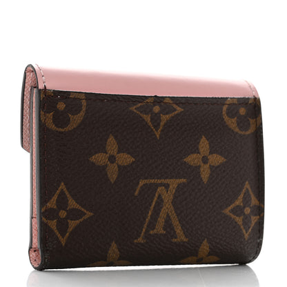 Louis Vuitton Monogram Zoe Wallet Rose Ballerine 3 of 10