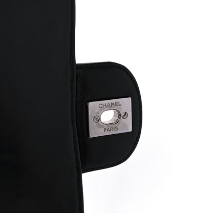 Chanel Patent Quilted Secret Label Medium Flap Black 8 of 10