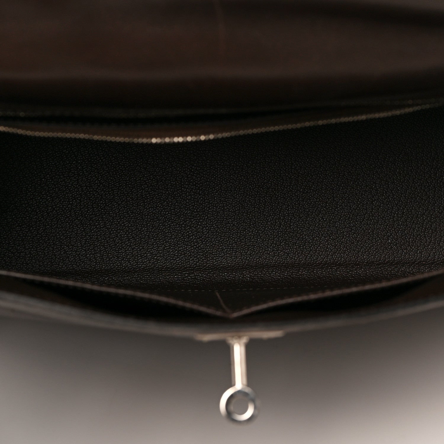Hermes Box Kelly Retourne 32 Chocolate 5 of 9