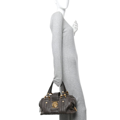 Gucci Guccissima Aviatrix Medium Boston Chocolate 2 of 16
