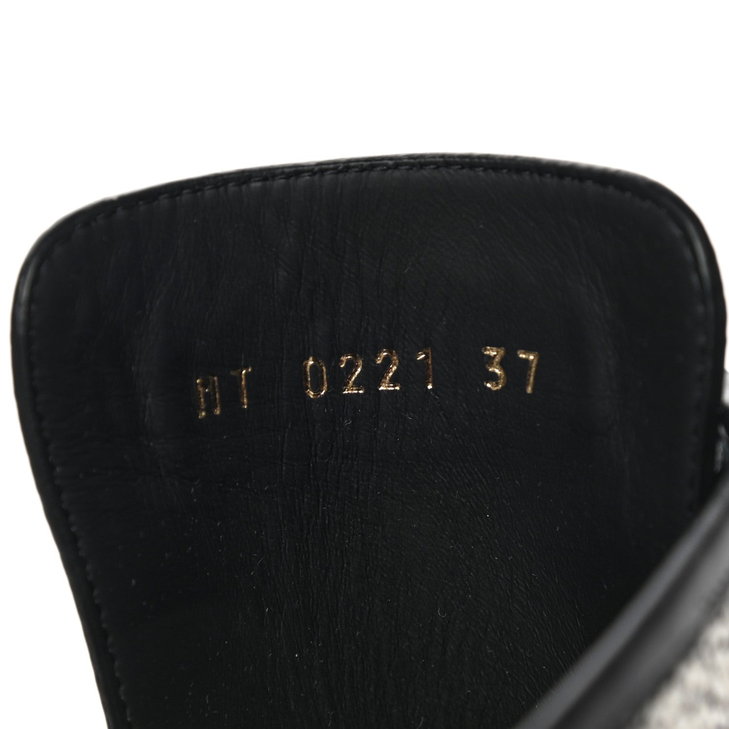 Christian Dior Calfskin Technical Fabric D-Major Ankle Boots 37 Black White 8 of 8