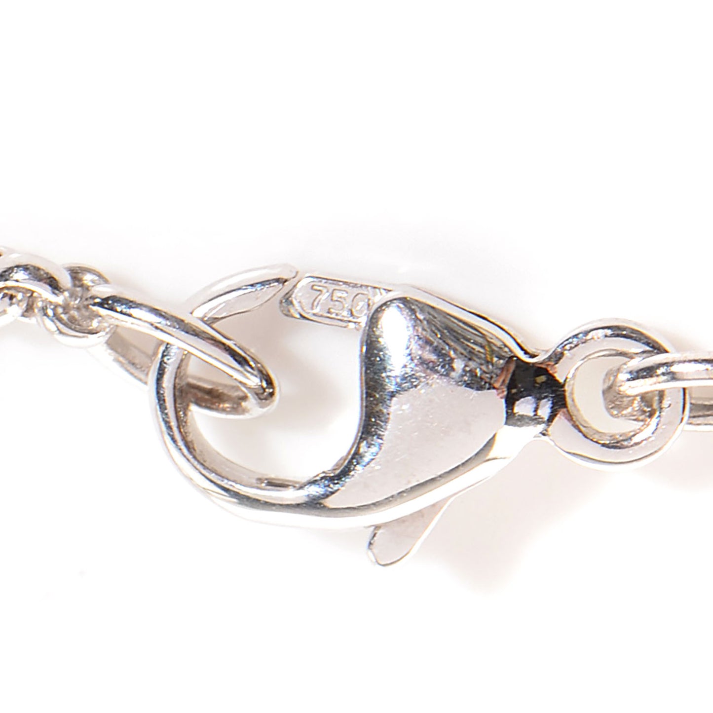 18K White Gold Chopardissimo Pendant Necklace
