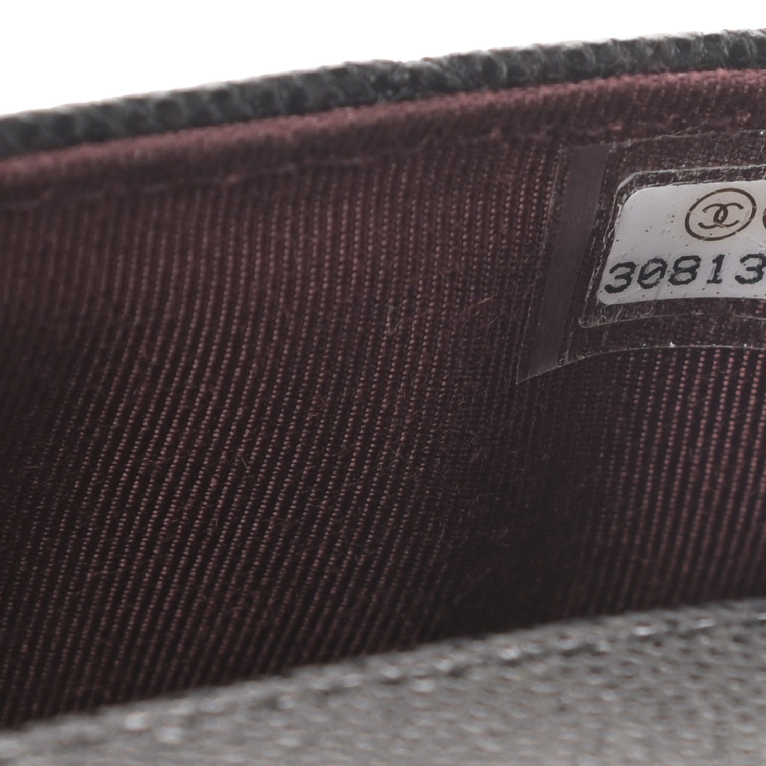 Chanel Caviar Quilted Glasses Case With Chain Black 8 of 12