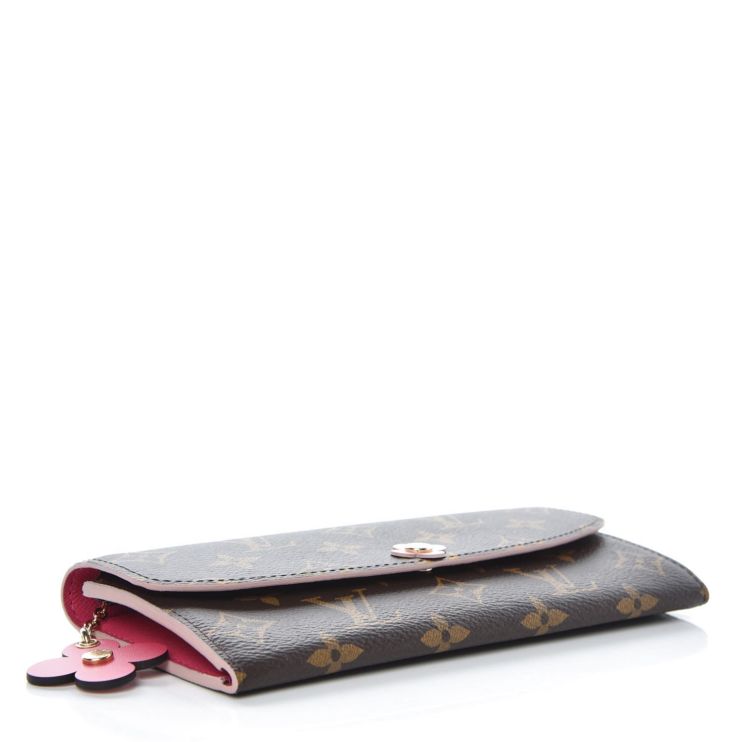 Louis Vuitton Monogram Bloom Flower Emilie Wallet 4 of 9