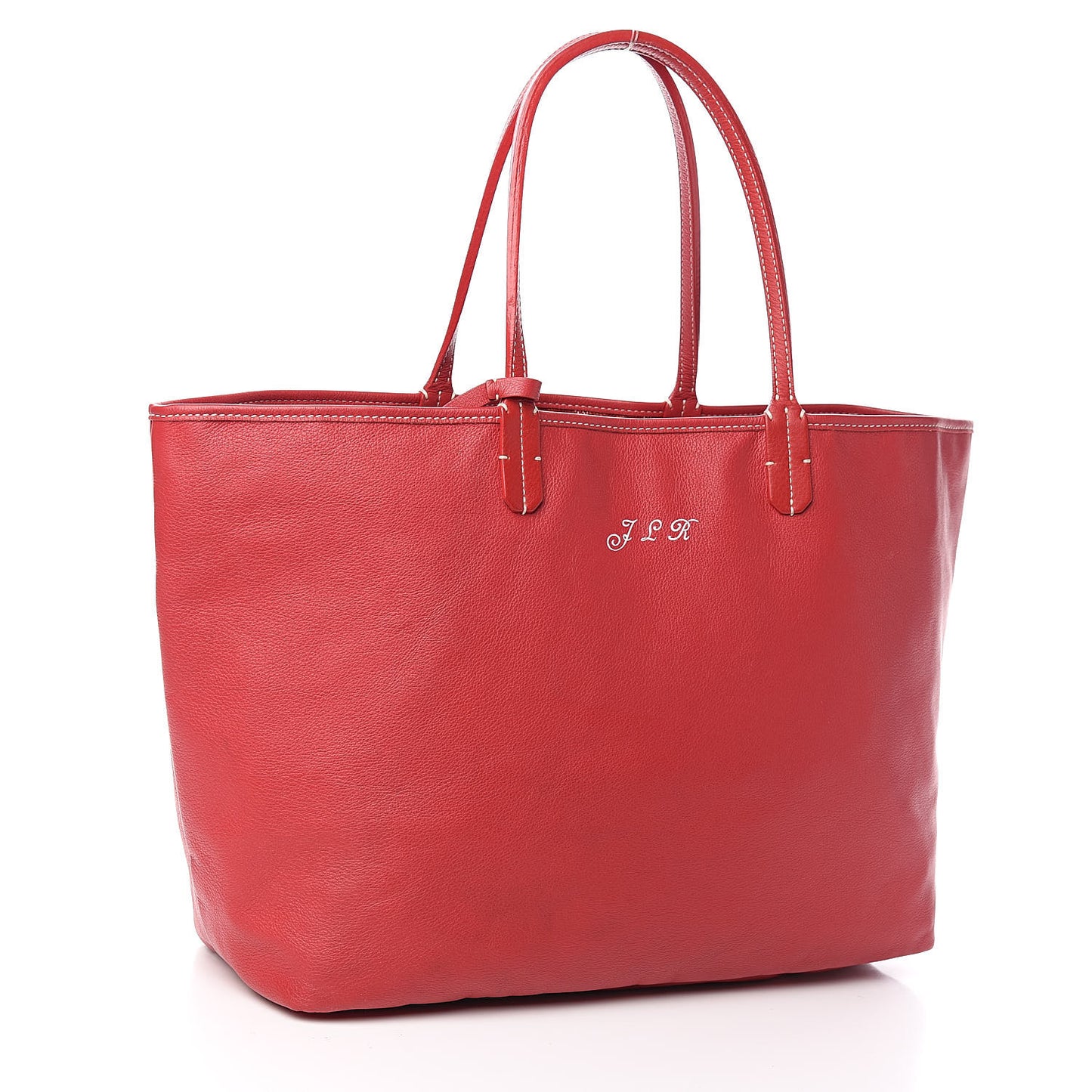 Goyardine Reversible Anjou PM Red