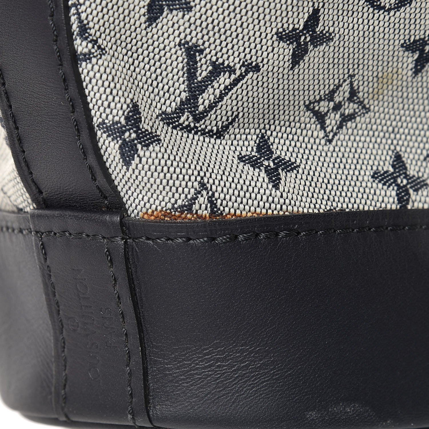 Louis Vuitton Mini Monogram Noelie Blue 15 of 17
