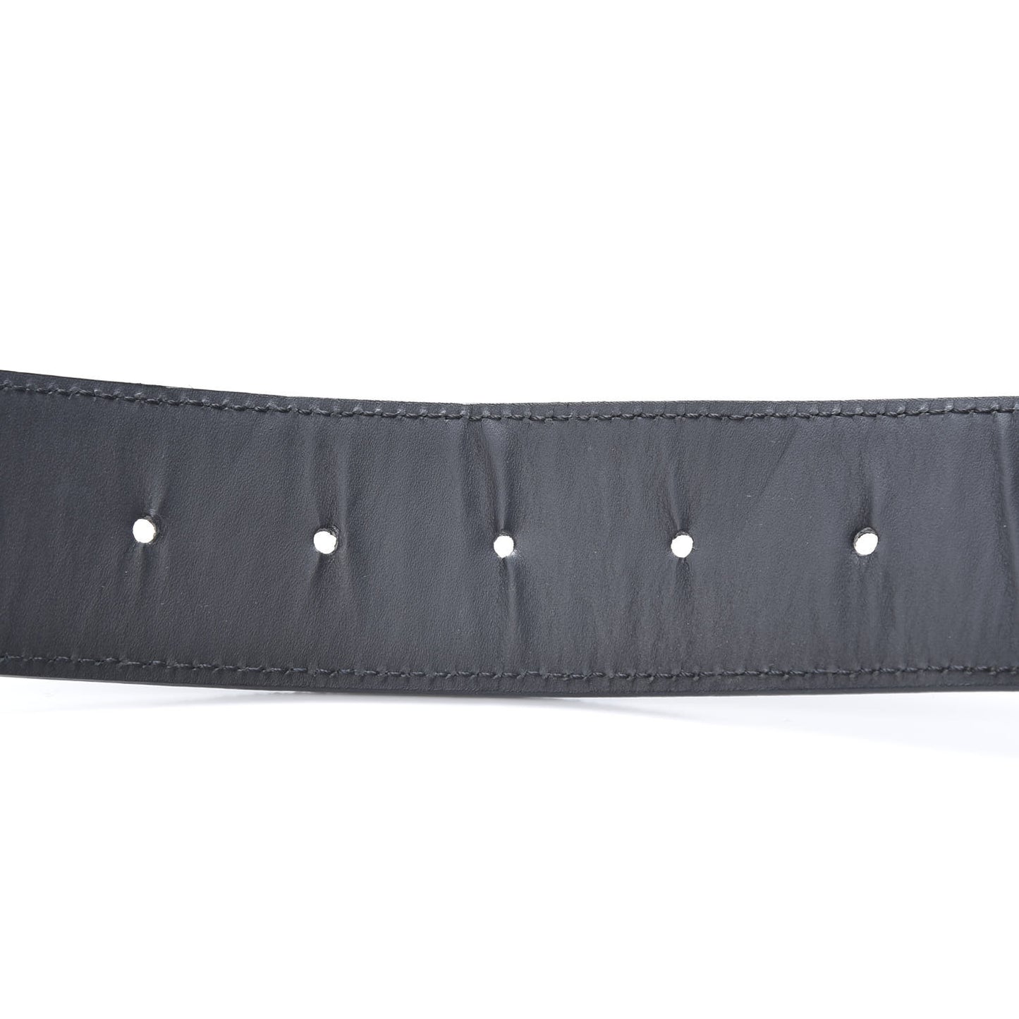 Calfskin Monogram 40mm LV Initiales Reversible Belt 90 36 Black