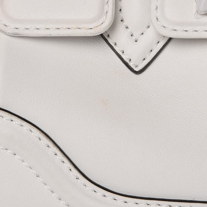 Versace Calfskin Medium Palazzo Empire Bag White 7 of 12