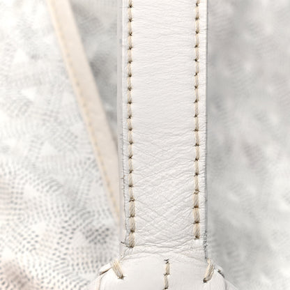 Goyard Goyardine Fidji Zip Hobo White 6 of 6