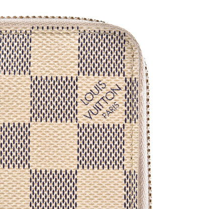 Louis Vuitton Damier Azur Zippy Wallet 9 of 10