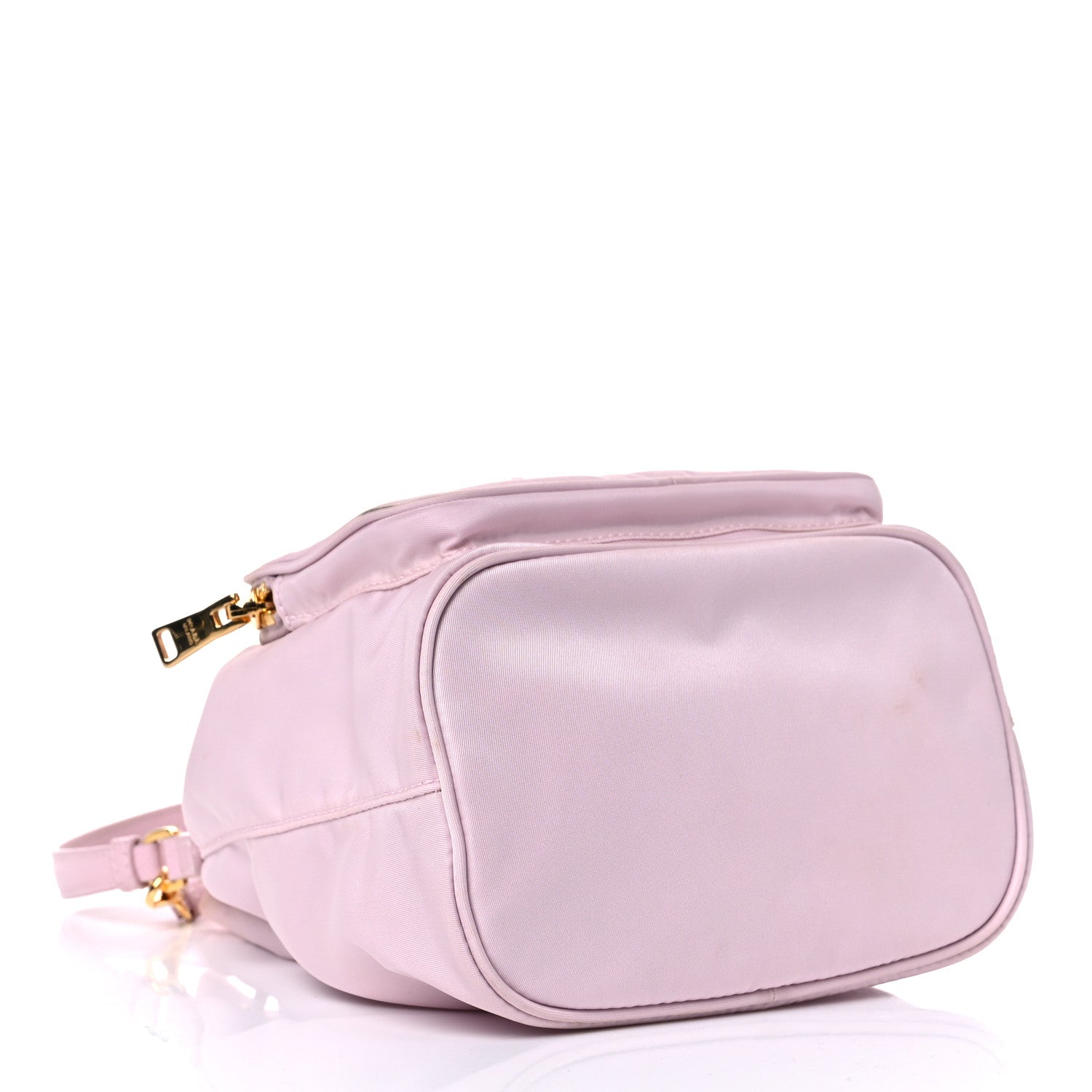 Prada Re-Nylon Saffiano Duet Bucket Crossbody Bag Alabastro 4 of 12