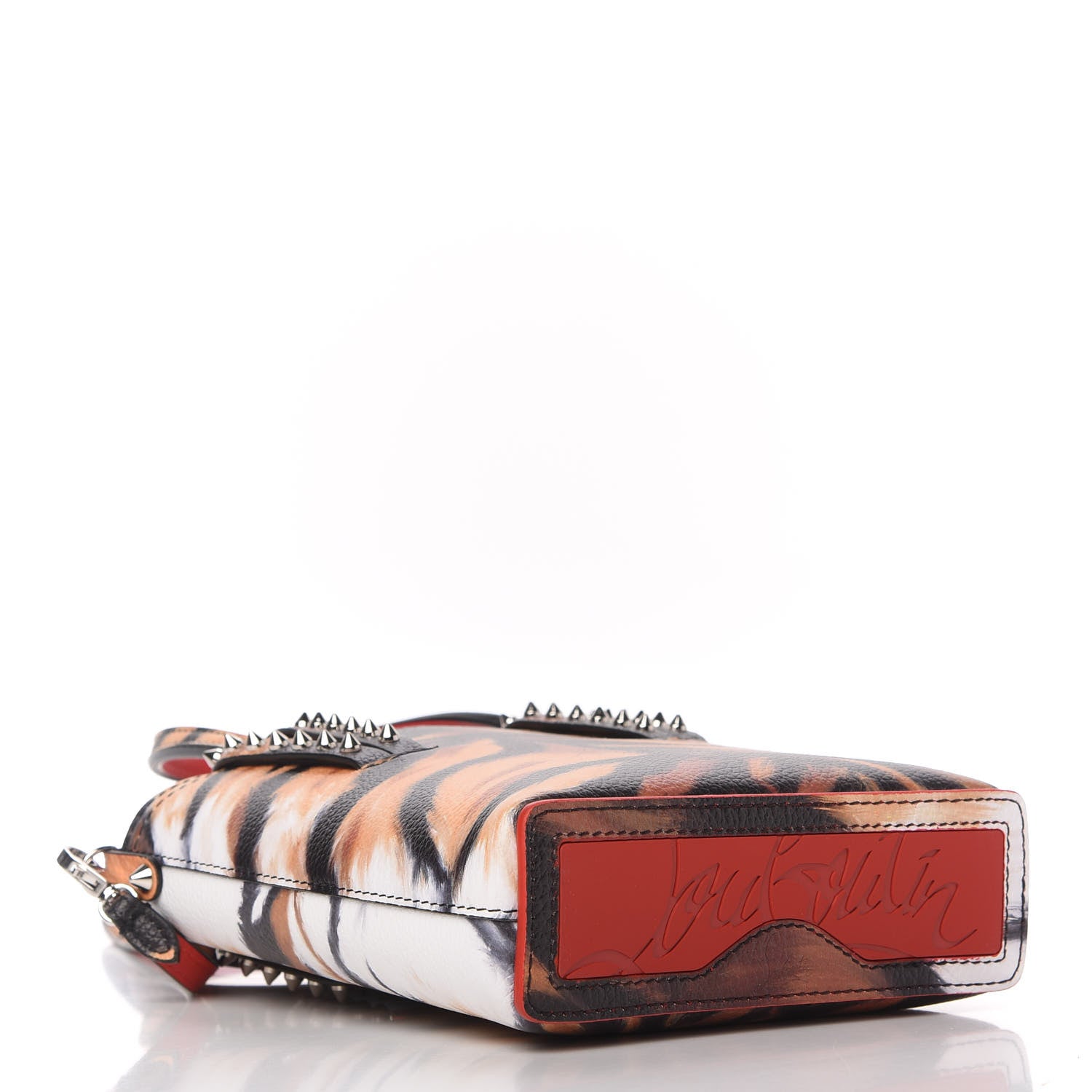 Christian Louboutin Calfskin Bengal Mini North South Cabata Tote Multicolor 4 of 9