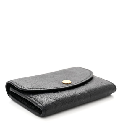 Louis Vuitton LOUIS VUITTON Empreinte Rosalie Coin Purse Black 4 of 7