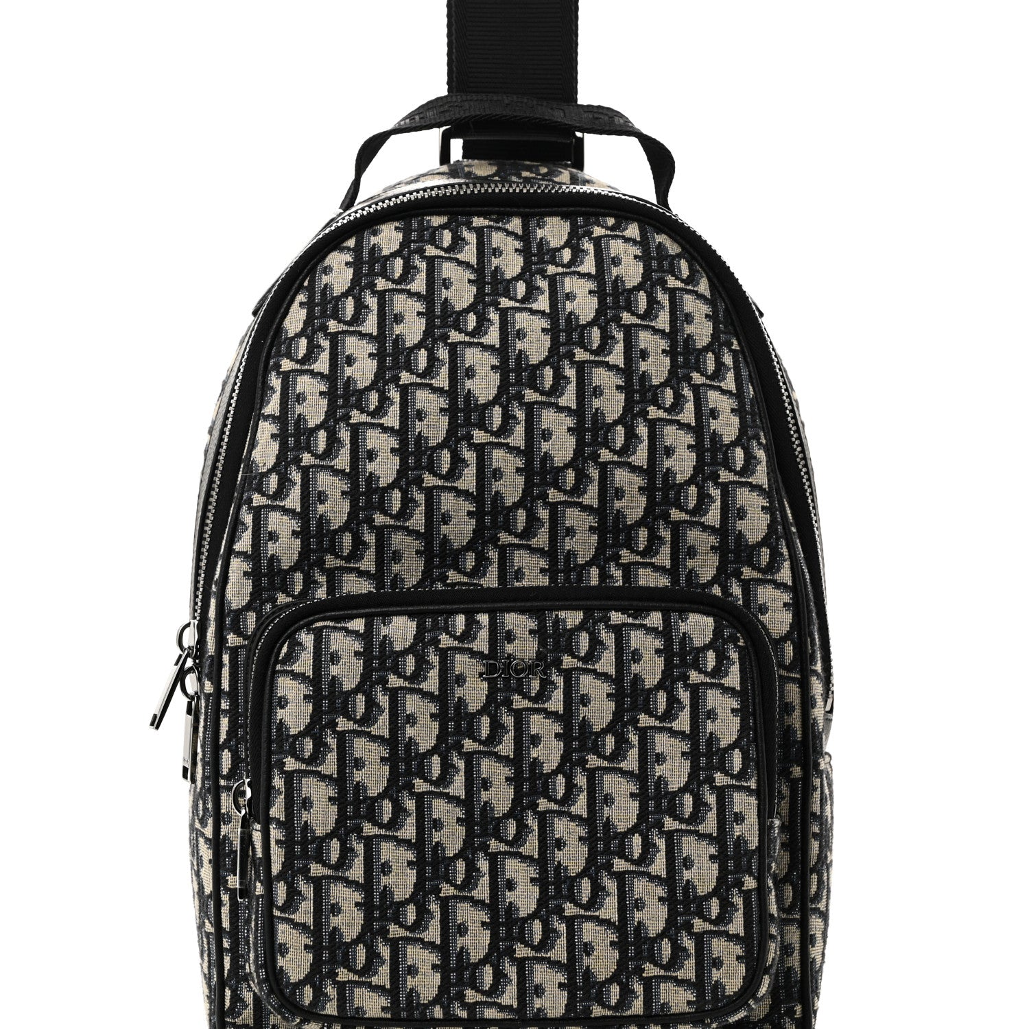 Christian Dior Oblique Mini Rider Backpack Black 8 of 10