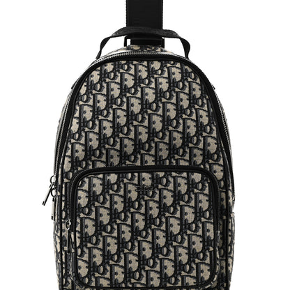 Christian Dior Oblique Mini Rider Backpack Black 8 of 10