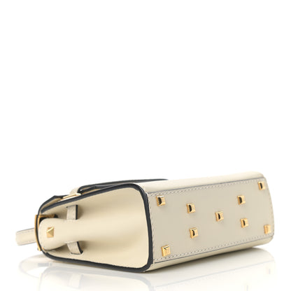 Valentino Garavani Vitello Micro My Rockstud Frame Bag Light Ivory 4 of 9