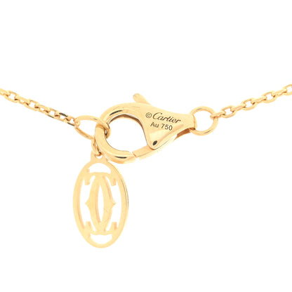 Cartier 18K Yellow Gold Diamond XS D'Amour Pendant Necklace 4 of 4