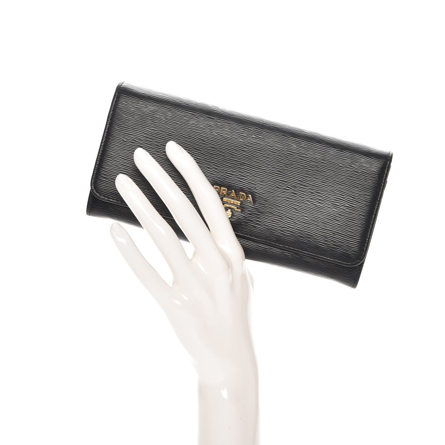 Vitello Move Continental Flap Travel Wallet Black