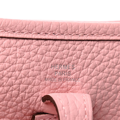 Hermes Taurillon Clemence Evelyne TPM Rose Sakura 6 of 11