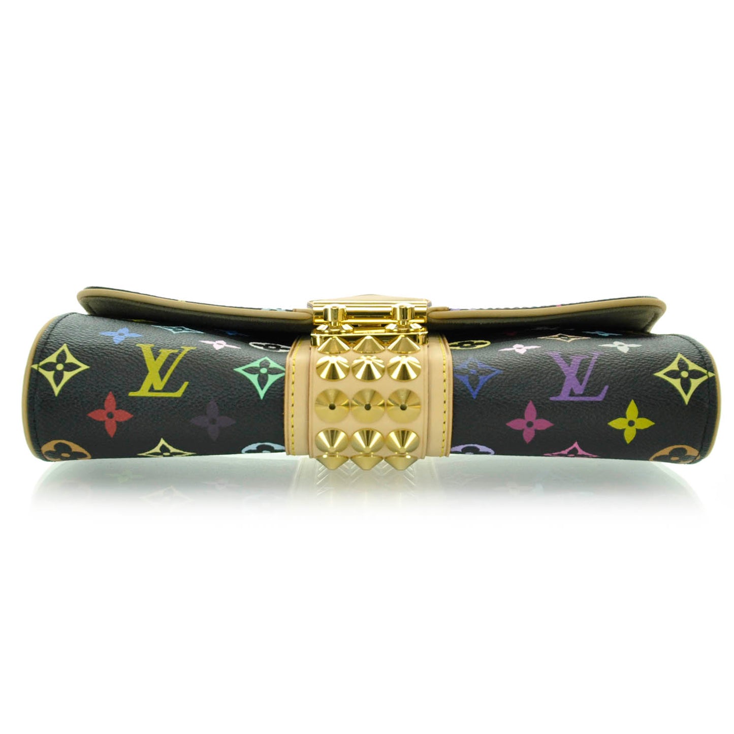 Monogram Multicolor Courtney Clutch Black
