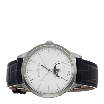 Jaeger-LeCoultre Stainless Steel Alligator 36mm Master Ultra Thin Moon Automatic Watch Q1248420 2 of 5