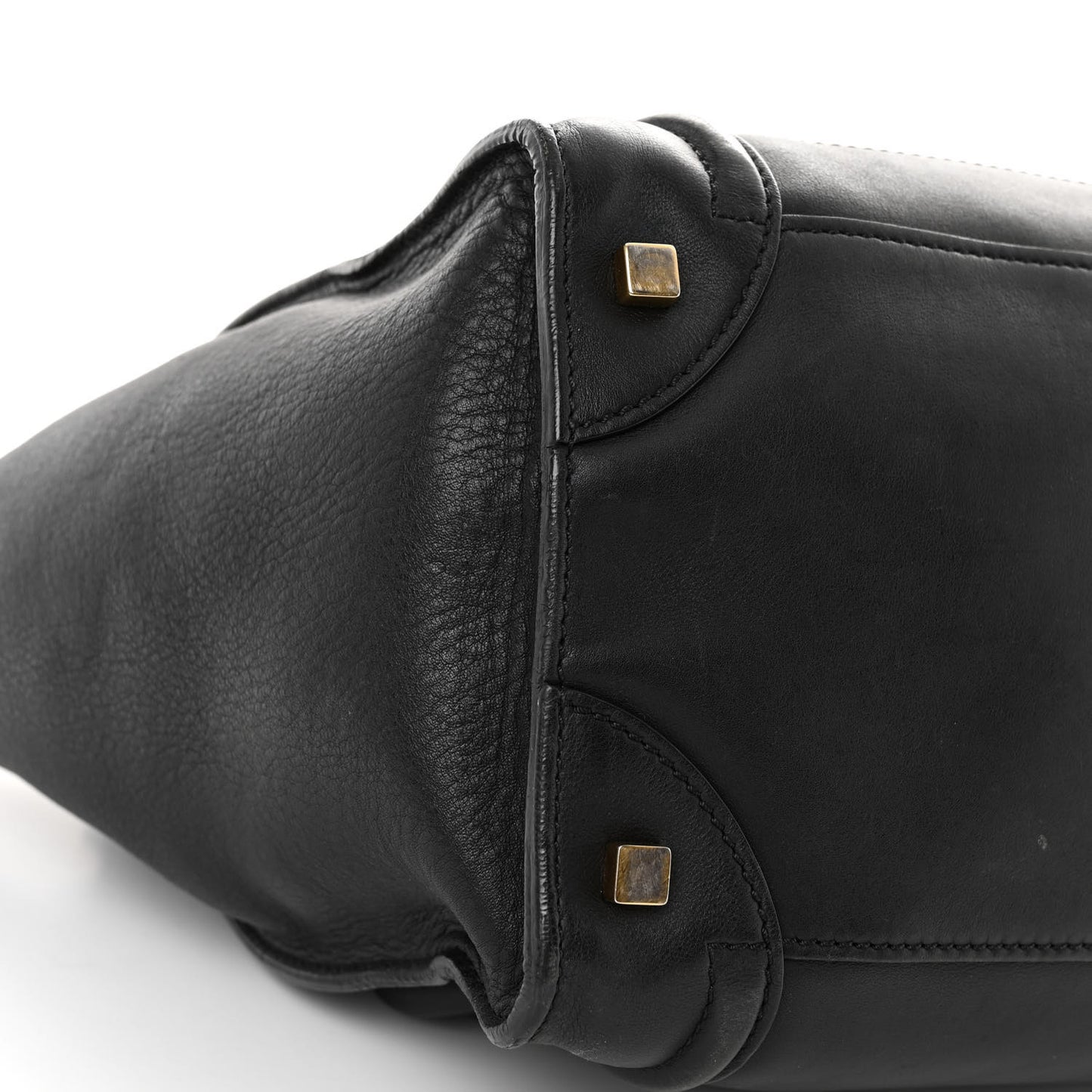 Smooth Calfskin Mini Luggage Black