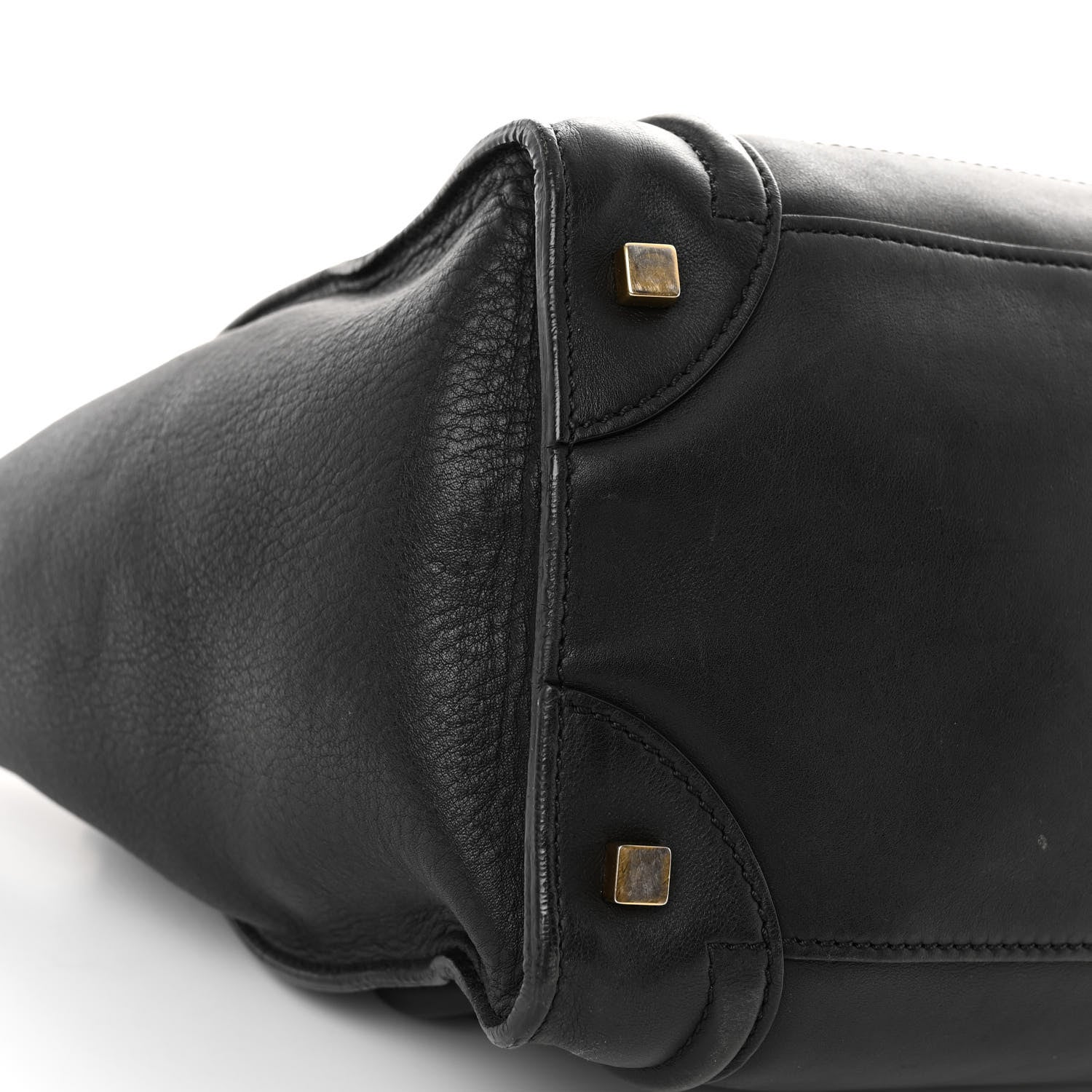 Celine Smooth Calfskin Mini Luggage Black 7 of 8