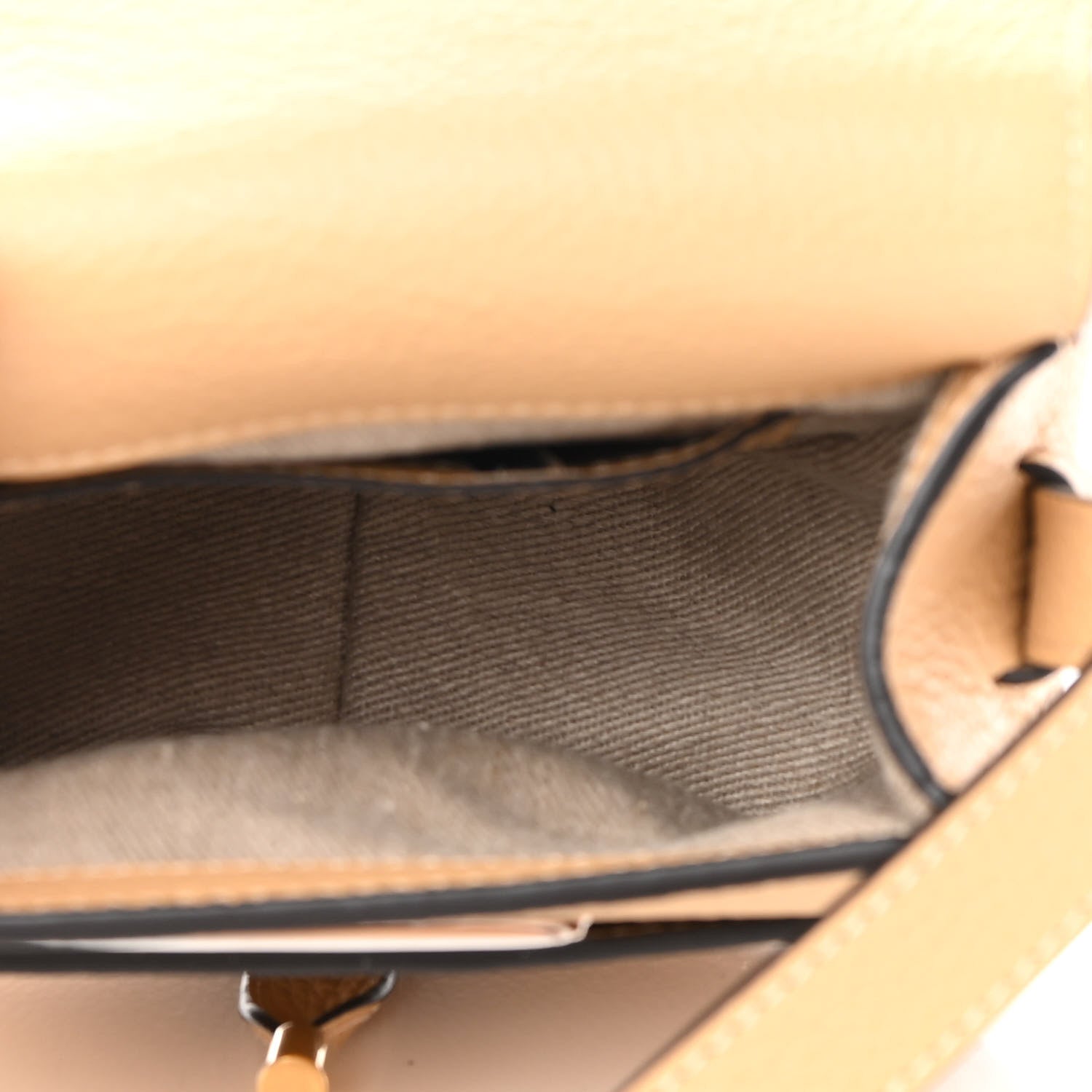 Chloe Calfskin Mini Marcie Round Crossbody Bag Nude 4 of 8