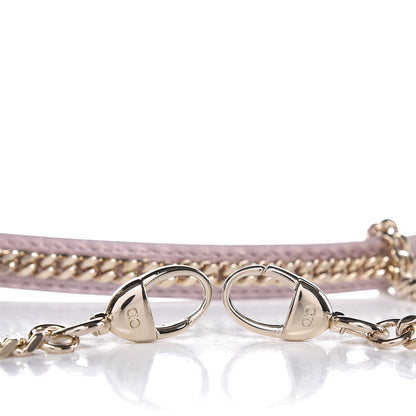 Christian Dior Pearly Lambskin Shoulder Strap Lotus 2 of 4