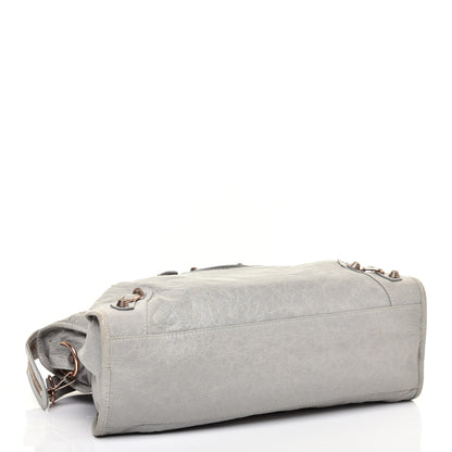 Balenciaga Agneau Giant 12 Rose Gold Hardware Hardware City Gris Ciment 4 of 9
