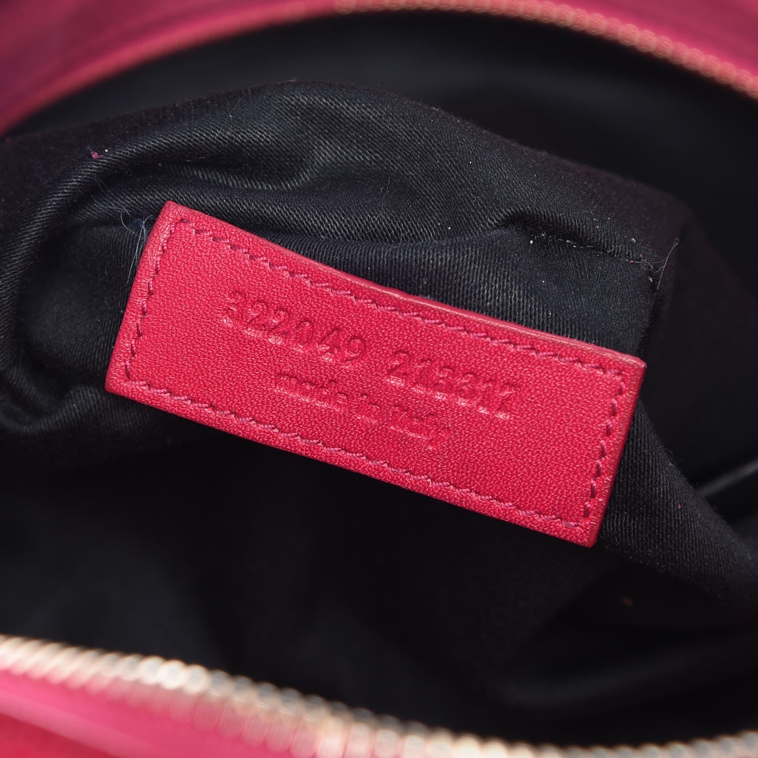 Saint Laurent Calfskin Classic Duffle 6 Fuchsia 9 of 17