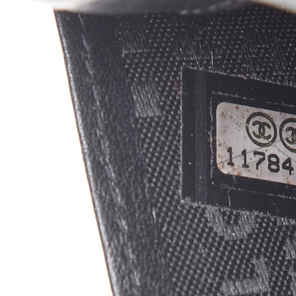 Chanel Grained Patent CC Yen Wallet Black 8 of 8