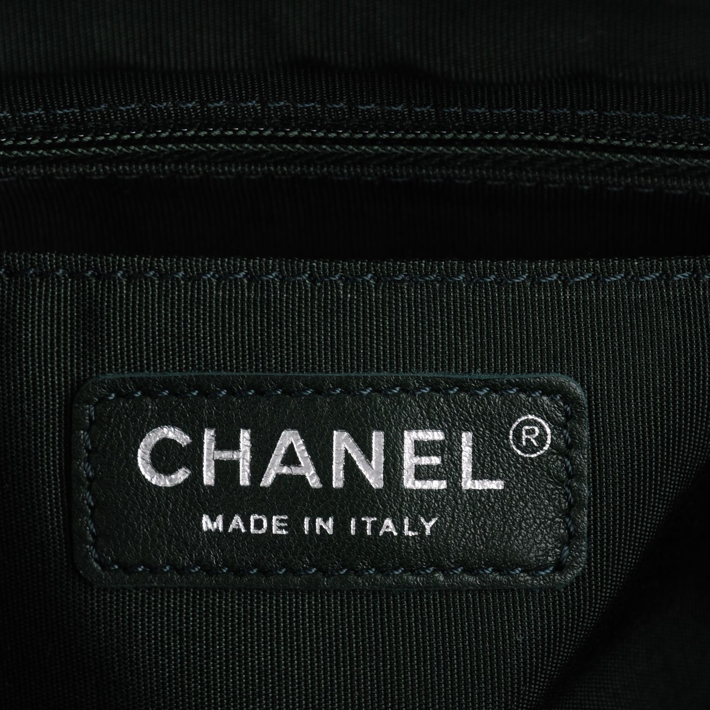Lambskin Quilted Small Urban Spirit Backpack Dark Green